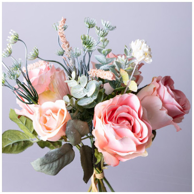 Букет искусственных цветов высота=30, 5 см без упаковки (мал=12шт./кор=120шт.) LEFARD 287-224