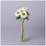 Букет искусственных цветов " РАНУНКУЛЮС" высота= 31см (мал=12шт./кор=72шт.) LEFARD 287-522