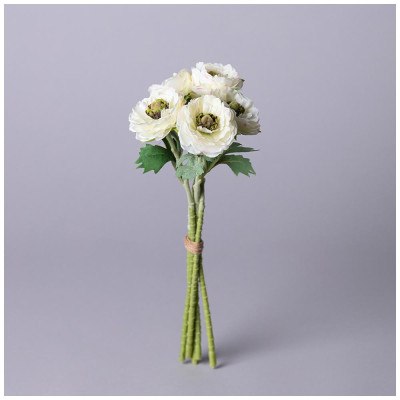 Букет искусственных цветов " РАНУНКУЛЮС" высота= 31см (мал=12шт./кор=72шт.) LEFARD 287-522