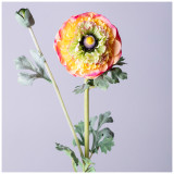 Цветок искусственный " РАНУНКУЛЮС" высота=55см. (мал.уп=24шт/кор=96шт) LEFARD 287-529