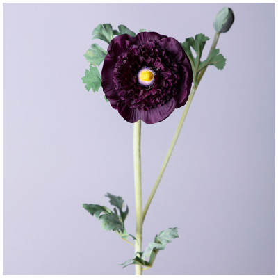 Цветок искусственный " РАНУНКУЛЮС" высота=55см. (мал.уп=24шт/кор=96шт) LEFARD 287-531