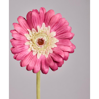 Цветок искусственный "ГЕРБЕРА" высота=61см. (мал=24 шт/кор=96шт.) LEFARD 287-563