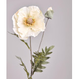 Цветок искусственный "МАК" высота=72см. (мал=24 шт/кор=96шт.) LEFARD 287-570