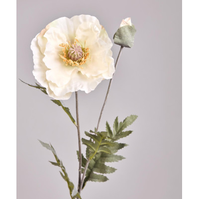 Цветок искусственный "МАК" высота=72см. (мал=24 шт/кор=96шт.) LEFARD 287-570