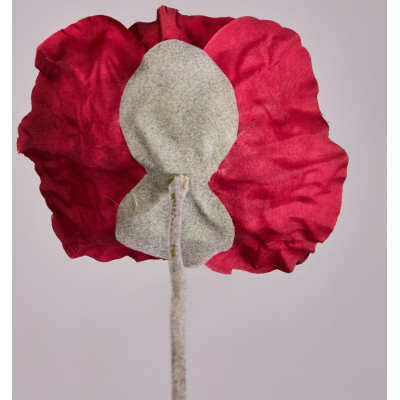 Цветок искусственный "МАК" высота=72см. (мал=24 шт/кор=96шт.) LEFARD 287-572-1