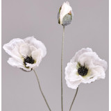 Цветок искусственный "МАК" высота=50см. (мал=24 шт/кор=96шт.) LEFARD 287-574