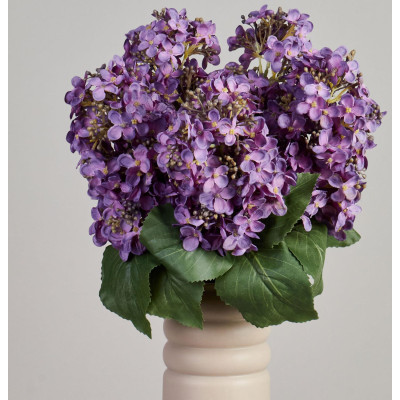 Цветок искусственный " ГОРТЕНЗИЯ" высота=50см. (мал=12 шт/кор=48шт.) LEFARD 287-577-1