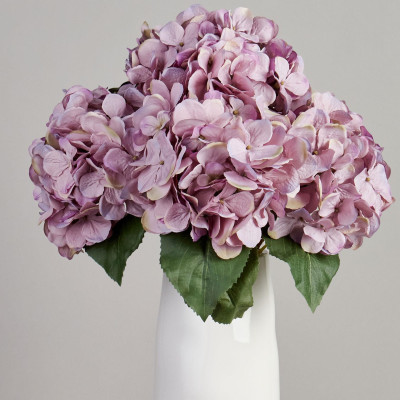 Цветок искусственный " ГОРТЕНЗИЯ" высота=52см. (мал=24 шт/кор=72шт.) LEFARD 287-581-1