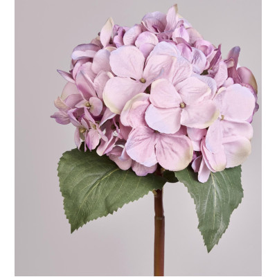 Цветок искусственный " ГОРТЕНЗИЯ" высота=52см. (мал=24 шт/кор=72шт.) LEFARD 287-581