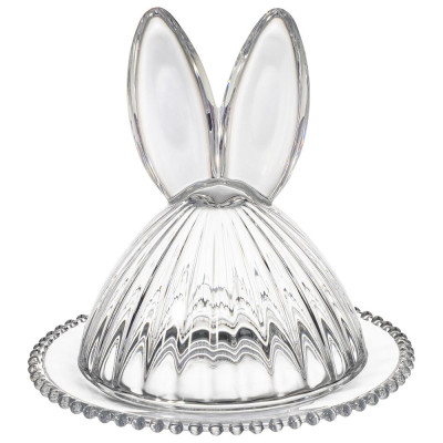 Блюдо сервировочное с крышкой "RABBIT FAMILY" 19,3*19,3*19 см LEFARD 302-103