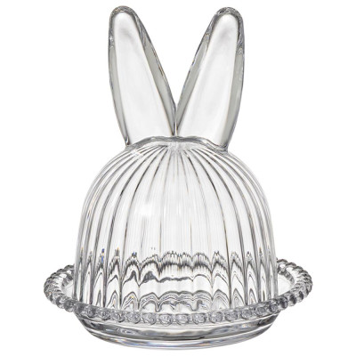 Блюдо сервировочное с крышкой "RABBIT FAMILY" 14*14*16 см LEFARD 302-106