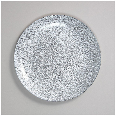 Тарелка закусочная "SHINE SILVER" 21 см мал уп.-4шт мин.партия LEFARD 338-101