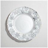 Тарелка закусочная "CELEBRATION WHITE" 21 см мал уп.-4шт мин.партия LEFARD 338-106