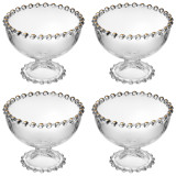 Набор креманок "GOLDEN CHARM" 4 шт./11*8,5 см LEFARD 345-504