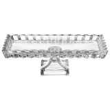 Блюдо сервировочное "CRYSTALITY" на ножке 28,5*15*9 см LEFARD 345-511
