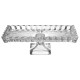 Блюдо сервировочное "CRYSTALITY" на ножке 28,5*15*9 см LEFARD 345-512
