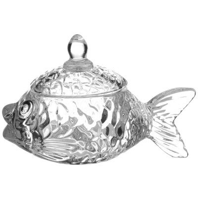 Икорница "РЫБКА" 110 мл. 15,5*7,5 см высота=10 см. коллекция "MUZA" (кор=24шт.) LEFARD 355-232-1