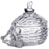 Икорница "ЕЖИК" 135 мл. 12.5*8.5 см. высота=10 см. коллекция "MUZA" (кор=32шт.) LEFARD 355-286