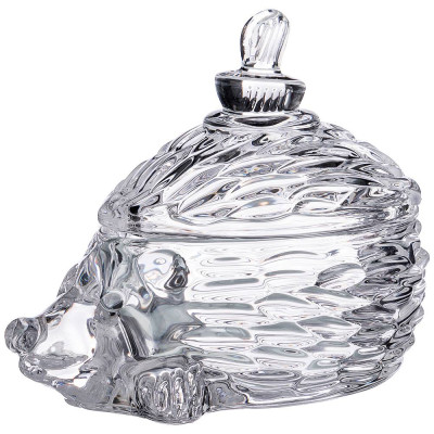 Икорница "ЕЖИК" 135 мл. 12.5*8.5 см. высота=10 см. коллекция "MUZA" (кор=32шт.) LEFARD 355-286