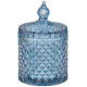 Емкость для хранения "DIAMANT BLUE" 8,5*8,5*13,5см LEFARD 355-304