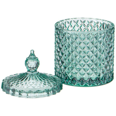 Емкость для хранения "DIAMANT MINT" 8,5*8,5*13,5см LEFARD 355-305-1