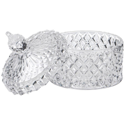 Емкость для хранения "DIAMANT" 8,5*8,5*10см LEFARD 355-306-1