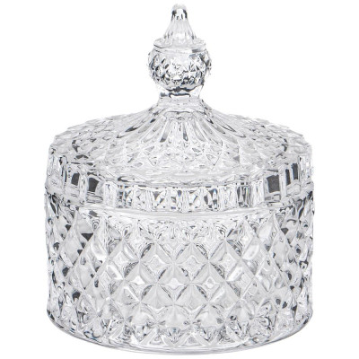 Емкость для хранения "DIAMANT" 8,5*8,5*10см LEFARD 355-306