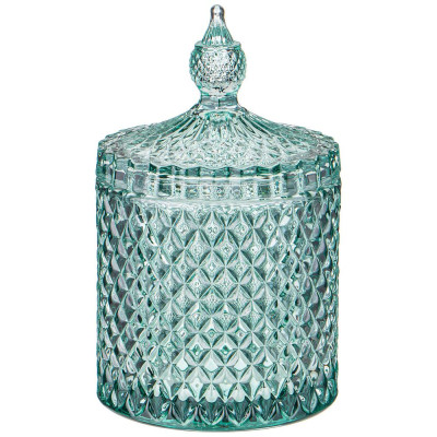 Емкость для хранения "DIAMANT MINT" 10,5*10,5*17см LEFARD 355-311