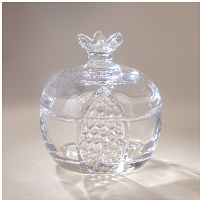 Емкость для хранения с крышкой "ГРАНАТ" 10х10х10 см LEFARD 355-330