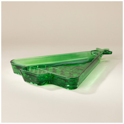 Блюдо celebration green 25*19,5*2,5 см LEFARD 355-362-1