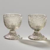 Набор подставок под яйцо "TEMPO" grey 2 шт. 5,5х5,5х6 см LEFARD 355-381