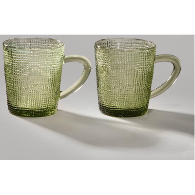 Набор кружек "TEMPO" green 2 шт./250 мл LEFARD 355-387