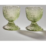 Набор подставок под яйцо "TEMPO" green 2 шт. 5,5х5,5х6 см LEFARD 355-388