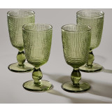 Набор бокалов "TEMPO" green 4 шт./280 мл LEFARD 355-390