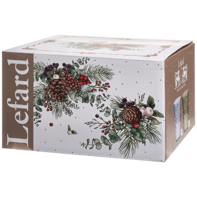 Набор стаканов "CELEBRATION", 4 шт/280 мл LEFARD 355-394-4