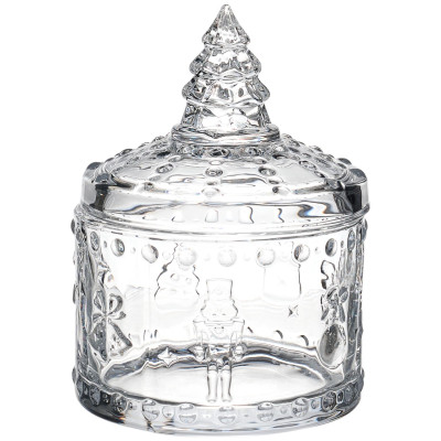 Емкость для хранения " ЩЕЛКУНЧИК" , 9*9*12,5 см LEFARD 355-411-1