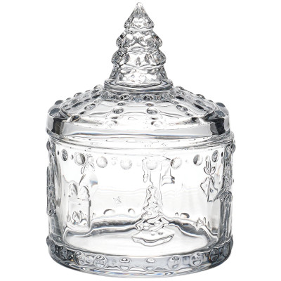 Емкость для хранения " ЩЕЛКУНЧИК" , 9*9*12,5 см LEFARD 355-411-3