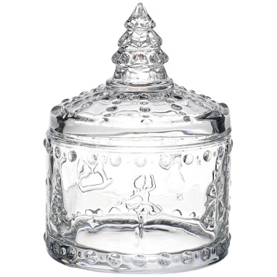 Емкость для хранения " ЩЕЛКУНЧИК" , 9*9*12,5 см LEFARD 355-411