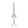 Подсвечник "CRYSTALITY" 8*8*17,5 см LEFARD 355-423