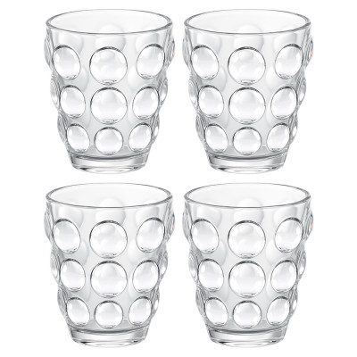 Набор стаканов "BUBBLES" 4 шт./280 мл LEFARD 355-424