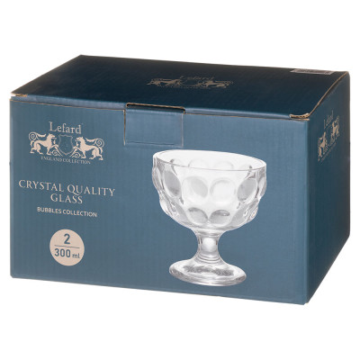 Набор креманок "BUBBLES" 2 шт./300 мл LEFARD 355-426-1