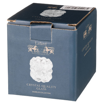 Подсвечник "BUBBLES" 6,5*6,5*7 см LEFARD 355-428-1