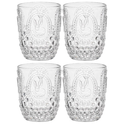 Набор стаканов для воды/сока "SUNDAY" 4шт/280 мл LEFARD 355-440