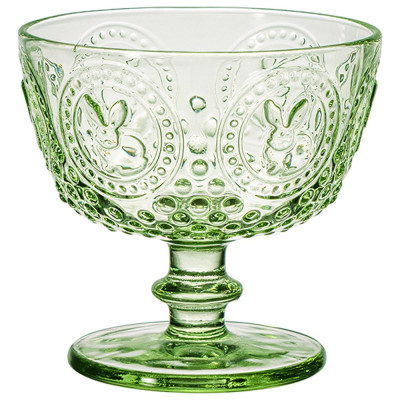 Набор креманок "SUNDAY" green 2шт/11*11*10,5 см LEFARD 355-447-1