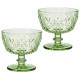 Набор креманок "SUNDAY" green 2шт/11*11*10,5 см LEFARD 355-447