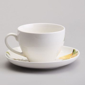 Чайный набор "ЛЕМОН ТРИ" на 6 пер. 12 пр. 250 мл (кор=4наб.) LEFARD 358-2222-3