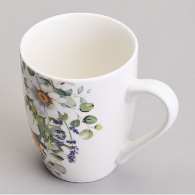 Кружка "РОМАШКОВОЕ ПОЛЕ" 350 мл LEFARD 358-2227-2