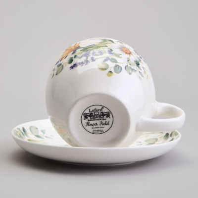 Чайный набор "РОМАШКОВОЕ ПОЛЕ" на 6 пер. 12 пр. 250 мл (кор=4наб.) LEFARD 358-2228-6