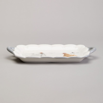 Блюдо "FUNNY HENS" 23,5*14*2,5 см (кор=36шт.) LEFARD 358-2291-2