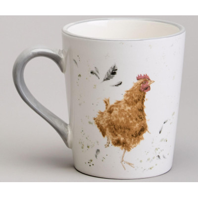 Кружка "FUNNY HENS" 12*8,5*10 см 300 мл (кор=36шт.) LEFARD 358-2294-1